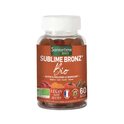 Santarome Bio Gummies Sublime Bronz' Gommes Pot/60 à YZEURE