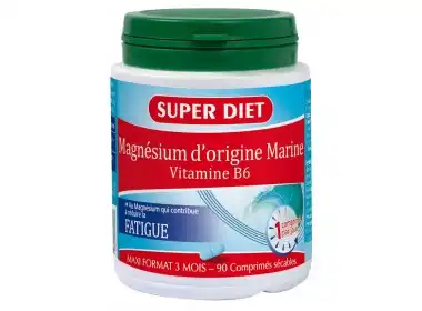Superdiet Magnésium Marin B6 Comprimés B/90 à ROMORANTIN-LANTHENAY