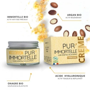 Pur'immortelle Crème De Jour Bio Pot/50ml