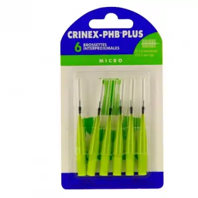 Crinex Phb Plus Brossette Inter-dentaire Micro B/6 à TOURS