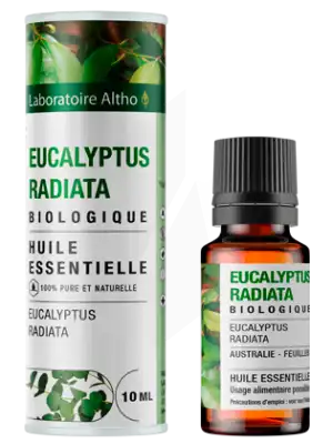 Laboratoire Altho Huile Essentielle Eucalyptus Radiata Bio 10ml à Plaisir