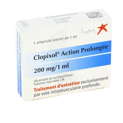 Clopixol Action Prolongee 200 Mg/1 Ml, Solution Injectable I.m. à Paris