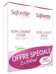 Saforelle Solution Soin Lavant Doux 2*500ml à La Lande-de-Fronsac