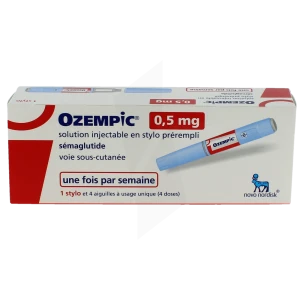 Ozempic 0,5 Mg, Solution Injectable En Stylo Prérempli