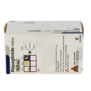 Repaglinide Viatris 0,5 Mg, Comprimé