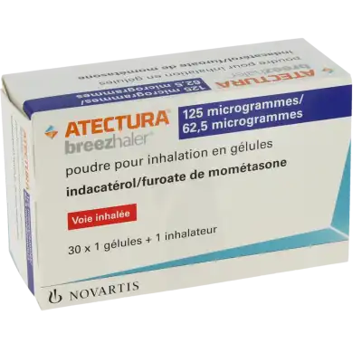 Atectura Breezhaler 125 Microgrammes/62,5 Microgrammes, Poudre Pour Inhalation En Gélule à Hagetmau