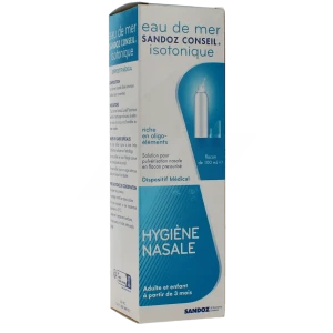 Sandoz Conseil Eau De Mer Spray Isotonique 100ml