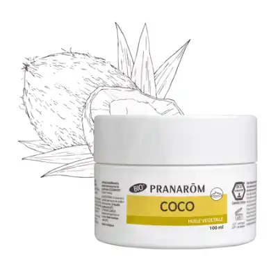 Pranarôm Huile Végétale Bio Coco 100ml à VIC-FEZENSAC