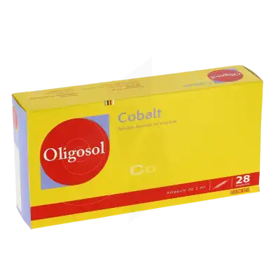 Oligosol Cobalt Solution Buvable 28 Ampoules/2ml à OULLINS