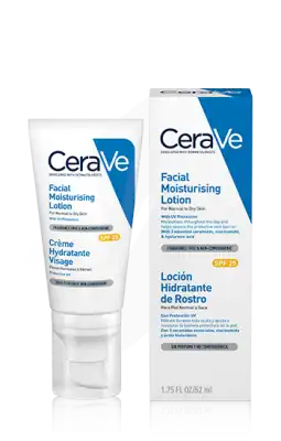 Cerave Spf25 Crème Hydratante Visage T/52ml à Abbeville