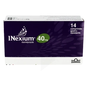 Inexium 40 Mg, Comprimé Gastro-résistant