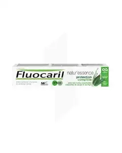 Fluocaril Bi-fluore 145 Mg Dentifrice Natur'essence Protection ComplÈte T/75ml à BARCARÈS (LE)