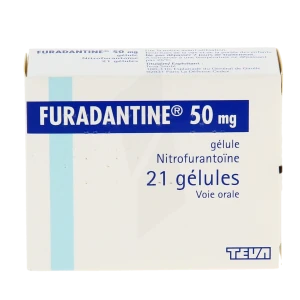 Furadantine 50 Mg, Gélule