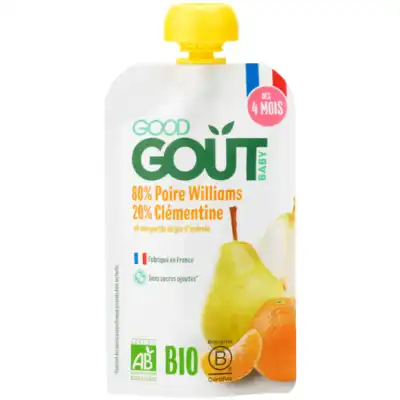 Good Gout - Alimentation Infantile Poire Clémentine Gourde/120g à Manosque
