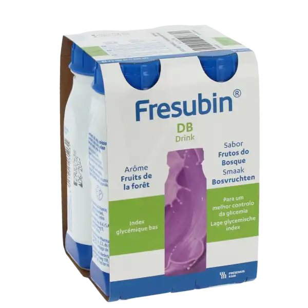 Fresubin Db Drink Nutriment Fruits De La Forêt 4bouteilles/200ml