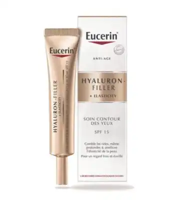 Eucerin Hyaluron-filler + Elasticity Emuls Contour Des Yeux T/15ml à TOULON