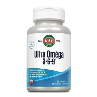 KAL Ultra Oméga 3-6-9 Gélules B/50