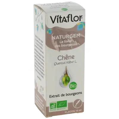 BOURGEONS CHENE VITAFLOR BIO, fl 15 ml