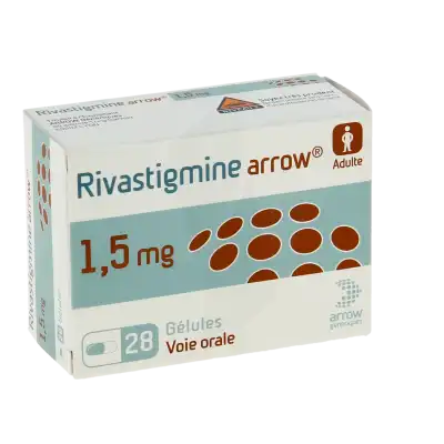 Rivastigmine Arrow 1,5 Mg, Gélule à Abbeville