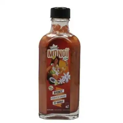 Vahema Monoi De Tahiti Huile Soin Satin Bronze Fl/100ml