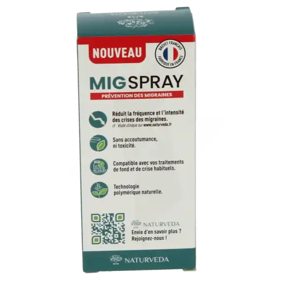 Migspray Spray Anti-migraine Fl/15ml