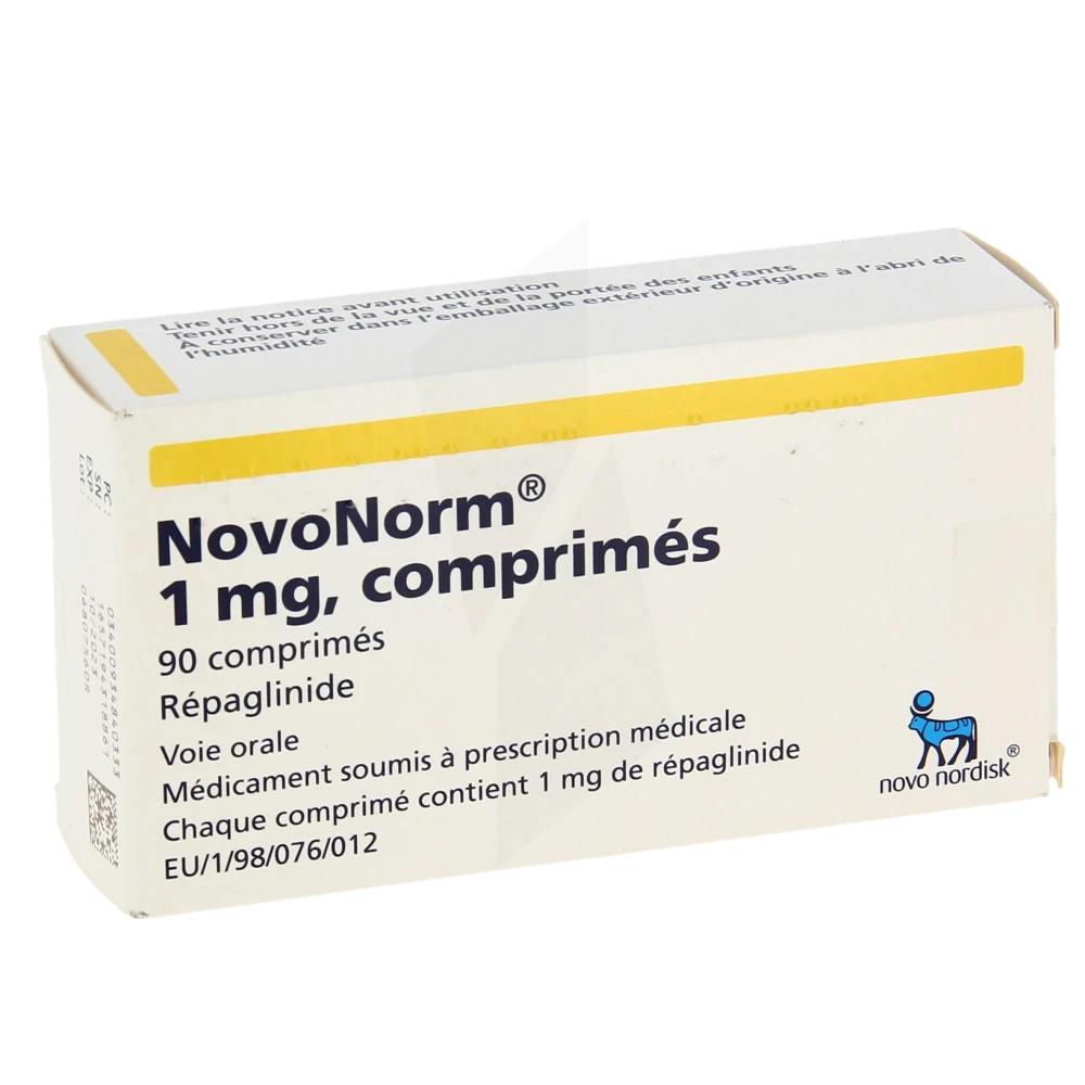 Novonorm 1 Mg, Comprimé