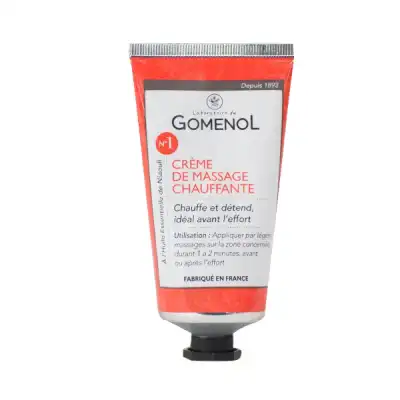 Gomenol Crème De Massage Chauffante T/75ml à Paris