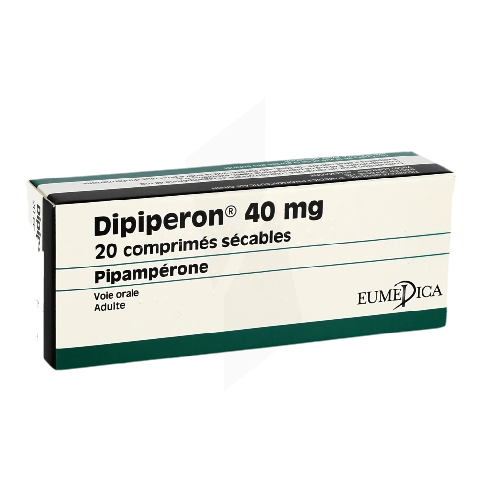 Dipiperon 40 Mg, Comprimé Sécable