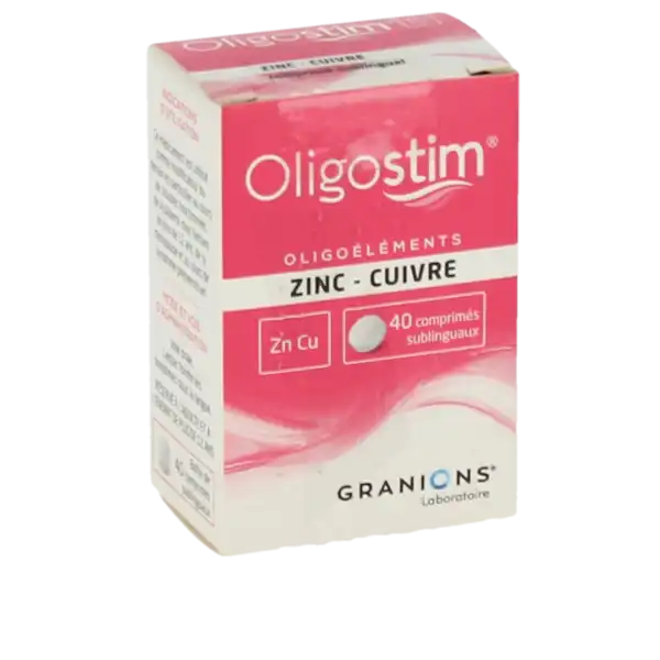 Oligostim Zinc Cuivre, Comprimé Sublingual