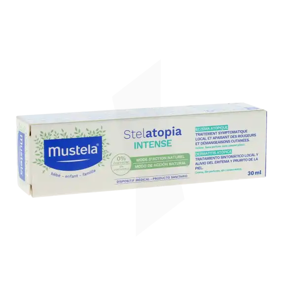 Mustela Stelatopia Intense Dermatites atopiques de stade léger à modéré/poussées aiguës 30 ml