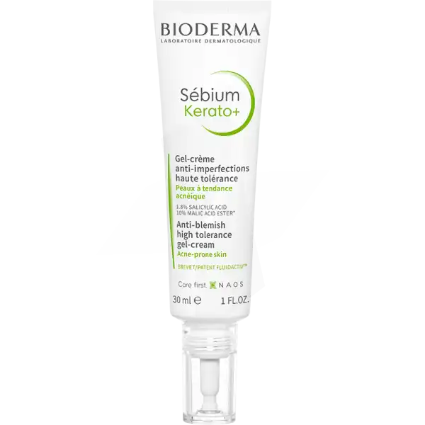 Bioderma Sébium Kerato+ Gel-crème Anti-imperfection Peau à Tendance Acnéique 30ml