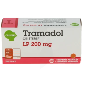 Tramadol Cristers Lp 200 Mg, Comprimé Pelliculé à Libération Prolongée