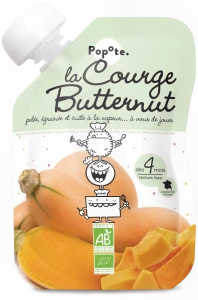 Popote Courge Butternut Bio Gourde/120g