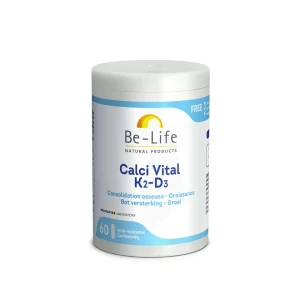 Be-life Calci Vital K2 D3 Gélules B/60