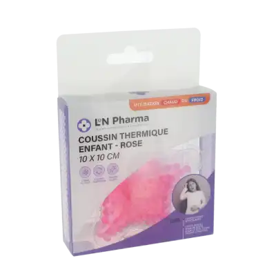 L2N Coussin thermique enfant rose