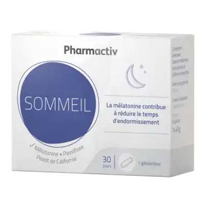Pharmactiv Gélules Sommeil B/30 à Chaumontel
