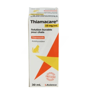 Thiamacare 10 Mg/ml Solution Buvable Pour Chats, Solution Buvable