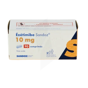 Ezetimibe Sandoz 10 Mg, Comprimé