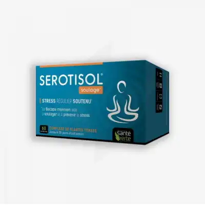 Santé Verte Serotisol Soulage Comprimés Stress Angoisse B/60 à FLEURANCE