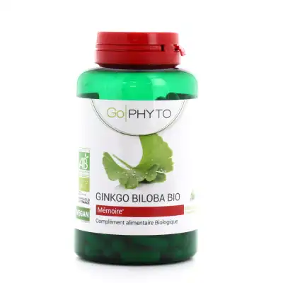 Gophyto Ginkgo Bio Gélules B/200 à BARENTIN