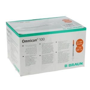 Bbraun Seringues à Insuline Omnican