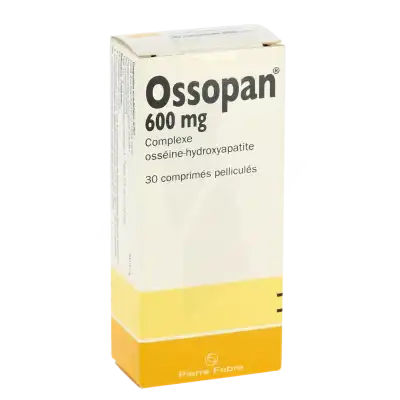 Ossopan 600 Mg, Comprimé Pelliculé à Sarrebourg