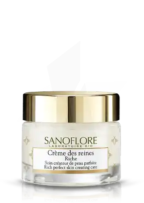 Sanoflore Crème Des Reines Riche Pot/50ml + Mini Eau