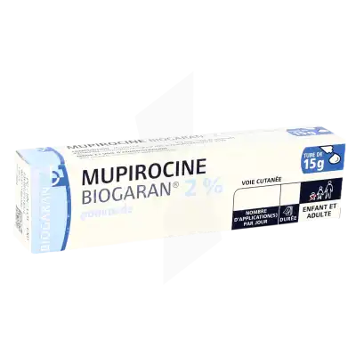 Mupirocine Biogaran 2 %, Pommade à LE LAVANDOU