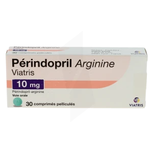 Perindopril Arginine Viatris 10 Mg, Comprimé Pelliculé