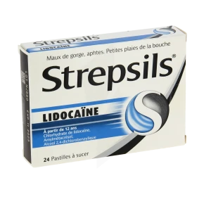 Strepsils Lidocaine, Pastille