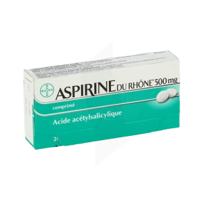 Aspirine Du RhÔne 500 Mg, Comprimé
