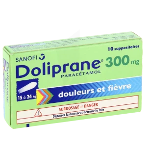 Doliprane 300 Mg Suppositoires 2plq/5 (10)