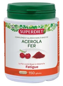 Superdiet Fer+vitamine C Gélules B/150