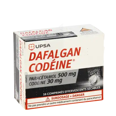 Dafalgan Codeine, Comprimé Effervescent Sécable à Casteljaloux